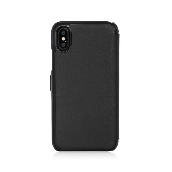 Pipetto iPhone XR Slim Wallet Classic Fodral Svart