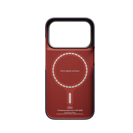 Pitaka iPhone 17 Pro/iPhone 18 Pro Skal Edge MagSafe Sapphire Blue