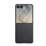 Pitaka Samsung Galaxy Z Flip 8 Skal Edge Black/Grey Twill