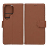 Samsung Galaxy S26 Ultra Fodral med Stativ Brun