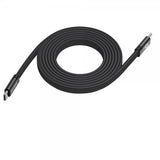 Mobile Origin Platt Kabel Magnetisk USB-C till USB-C 1m Svart