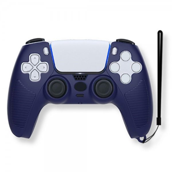 PlayStation 5 DualSense Kontroll Skal med Strap Blå