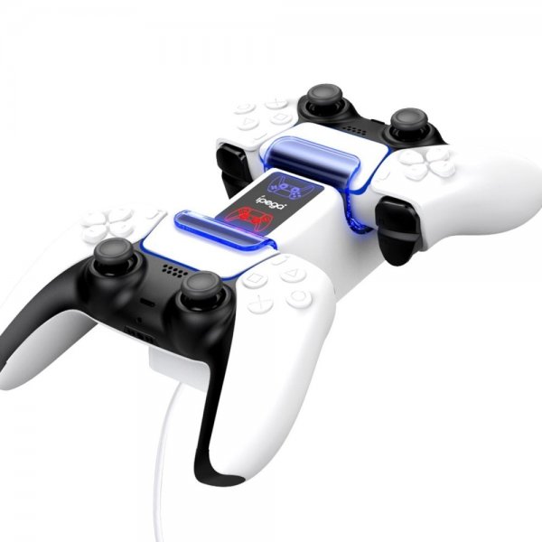 Ipega PlayStation 5 Kontroller Dubbel Laddningsstation