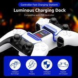 Ipega PlayStation 5 Kontroller Dubbel Laddningsstation