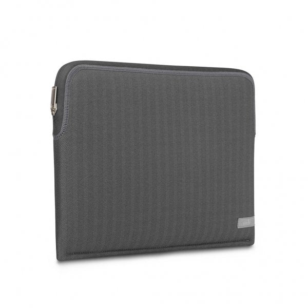 Moshi Pluma Laptop Sleeve 14" Herringbone Gray