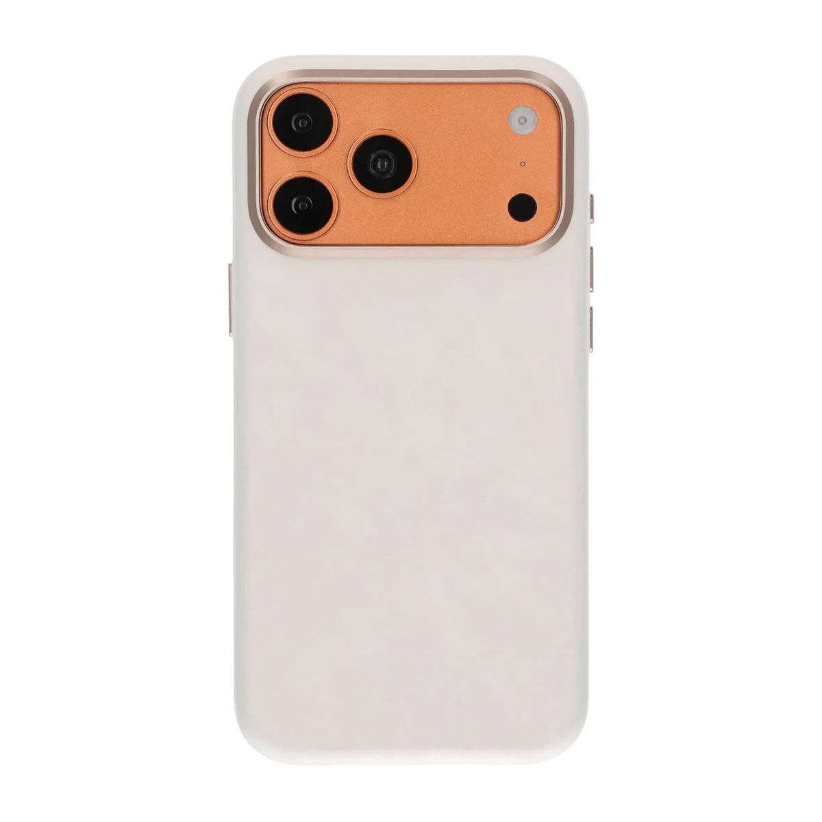 iPhone 17 Pro Max/iPhone 18 Pro Max Skal Plumtextur MagSafe Vit