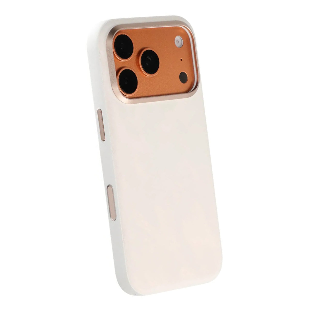 iPhone 17 Pro Max/iPhone 18 Pro Max Skal Plumtextur MagSafe Vit