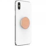 Popsockets PopGrip Premium Pebbled Vegan Leather Roseguld
