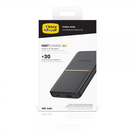 Otterbox Powerbank 10 000 mAh Fast Charge USB-A & USB-C Twilight Black