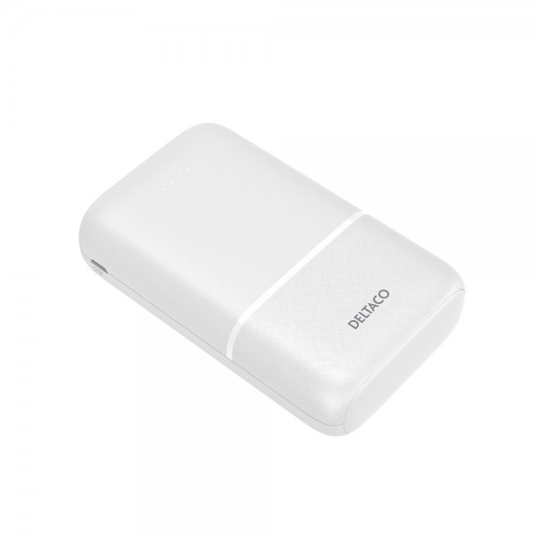 Deltaco Powerbank 10 000 mAh Vit