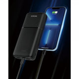Deltaco Powerbank 20 000 mAh Fast Charge 20W Svart