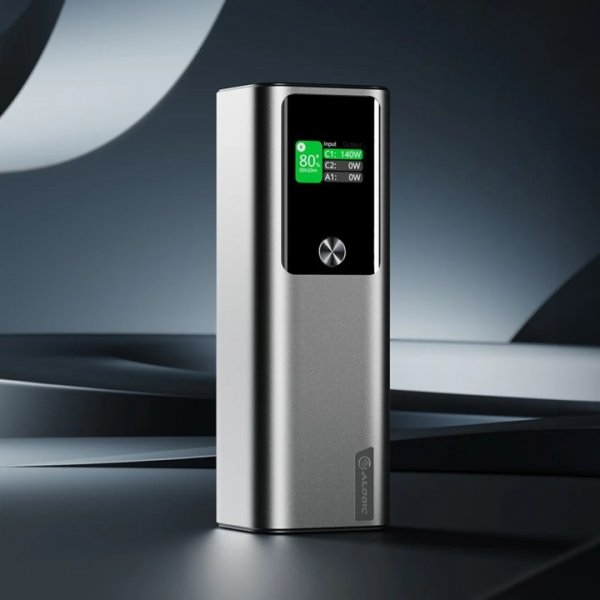 ALOGIC Powerbank Ark 27 000 mAh med 140W laddning
