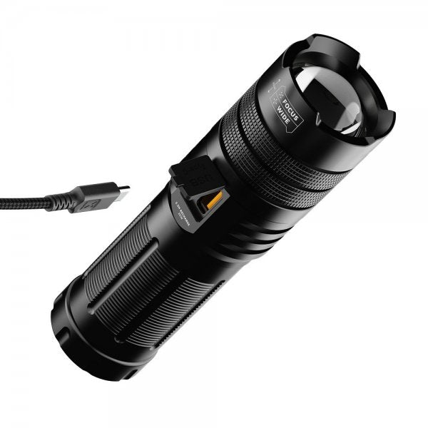 Xtorm Powerbank med Ficklampa 10 500 mAh USB-C PD 20W Svart