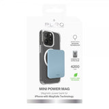Puro MagSafe Powerbank Mini Power Mag Blå