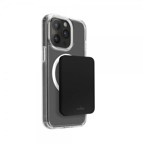 Puro MagSafe Powerbank Mini Power Mag Svart
