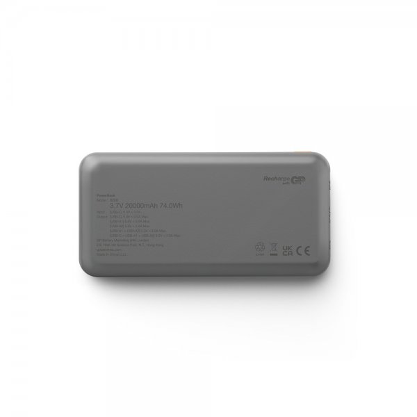 GP Powerbank Plus 20 000 mAh Svart