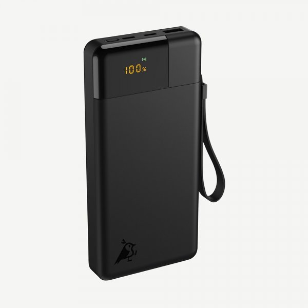 Aqiila Powerbank Powerbird B20 20 000 mAh Svart