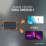 4smarts Powerbank Solar Prepper 12000mAh