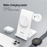 Nillkin Powertrio 3-in-1 MagSafe Trådlös Laddare