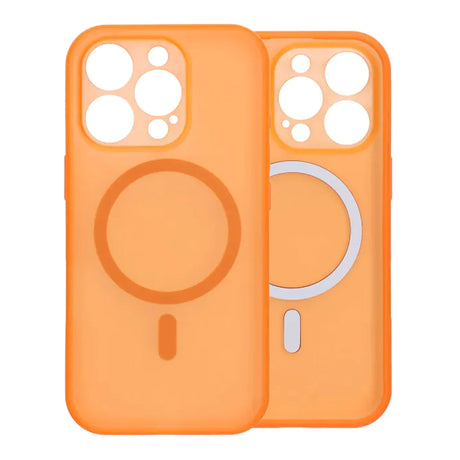 iPhone 16 Pro Skal Kameraskydd MagSafe Orange