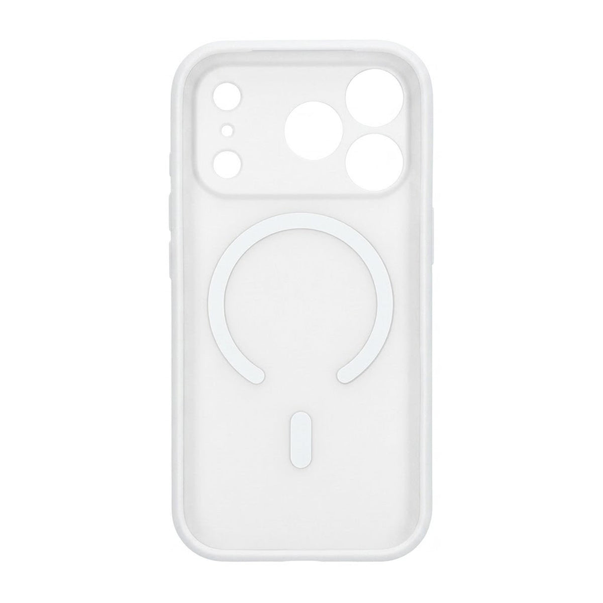 iPhone 17 Pro Max Skal Kameraskydd MagSafe Vit