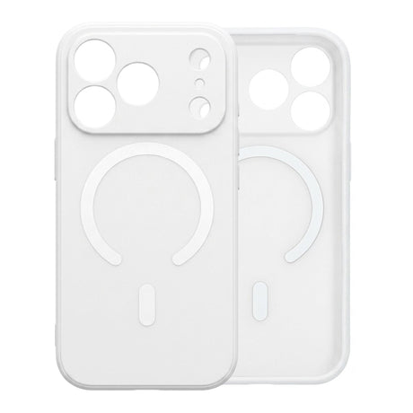 iPhone 17 Pro Max Skal Kameraskydd MagSafe Vit