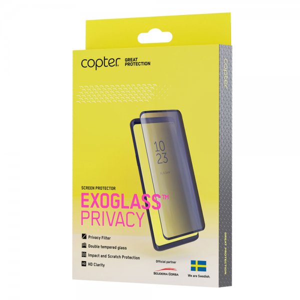 Copter iPhone Xs Max/11 Pro Max Skärmskydd Exoglass Flat Privacy