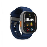 Puro Apple Watch 44/45/46/Ultra 49mm Armband Armor Blå