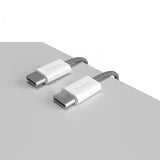 Puro Kabel Fabrik 2.0 60W USB-C till USB-C 1.5m Grå