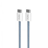 Puro Kabel Fabrik 2.0 60W USB-C till USB-C 1.5m Blue Lagoon