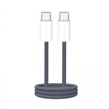 Puro Kabel Fabrik 2.0 60W USB-C till USB-C 1.5m Blå