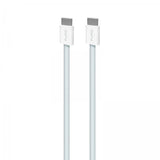 Puro Kabel Fabrik 2.0 60W USB-C till USB-C 1.5m Ljusblå