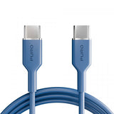 Puro Kabel TPE 25W USB-C till USB-C 1.5m Ice Blue