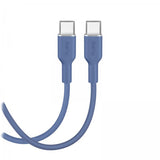Puro Kabel TPE 25W USB-C till USB-C 1.5m Ice Blue
