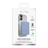 Puro MagSafe Powerbank Mini Power Mag Ljusblå