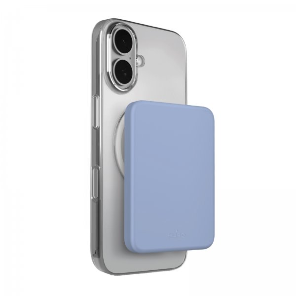 Puro MagSafe Powerbank Mini Power Mag Ljusblå