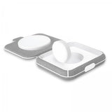 Puro Trådlös Laddare Power Go 2-in-1 MagSafe Vit
