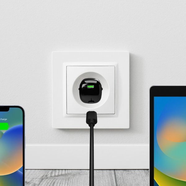 Puro Laddare MiniPro GaN USB-C 20W Svart