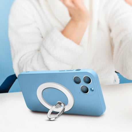 Puro MagSafe-mobilring Mag Loop Ring Stand Vit