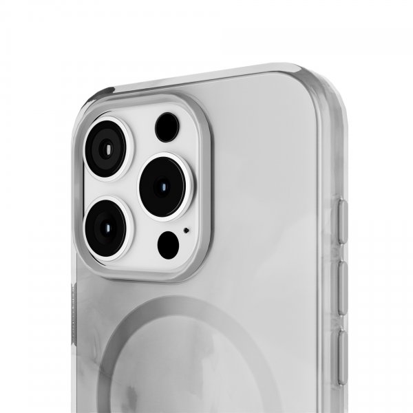 Puro iPhone 15 Pro Skal Aqua Silver