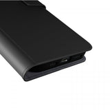 Puro iPhone 16 Fodral Wallet Stand Svart