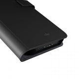Puro iPhone 16 Plus Fodral Wallet Stand Svart