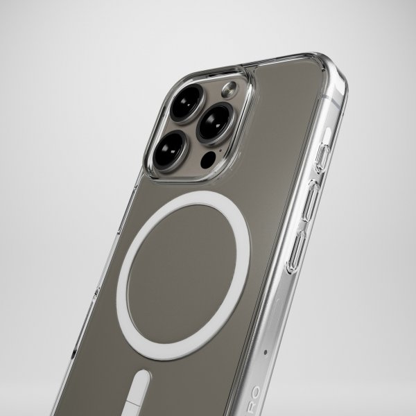 Puro iPhone 16 Pro Max Skal Impact Clear D3O MagSafe Transparent