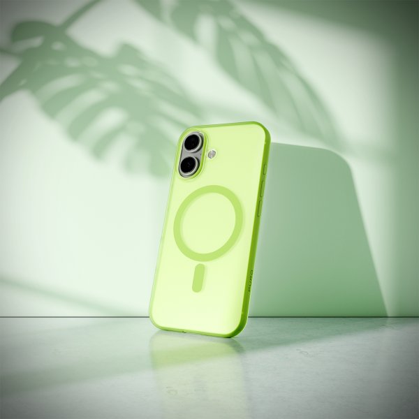 Puro iPhone 17 Skal Daylight MagSafe Salted Lime