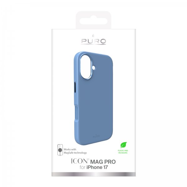 Puro iPhone 17 Skal ICON Mag Pro Ice Blue