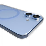 Puro iPhone 17 Skal Lite Mag Transparent Blå