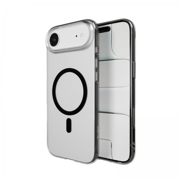 Puro iPhone Air Skal Lite Mag Transparent Svart