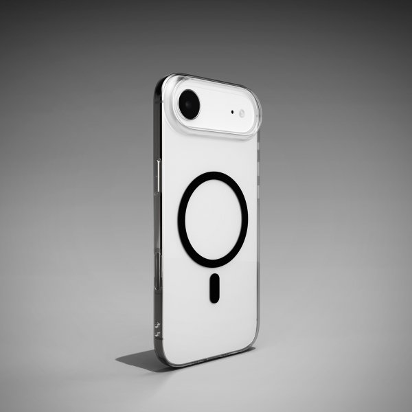 Puro iPhone Air Skal Lite Mag Transparent Svart