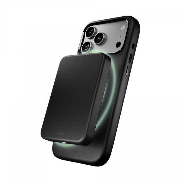 Puro iPhone 17 Pro Skal ICON Mag Pro Svart