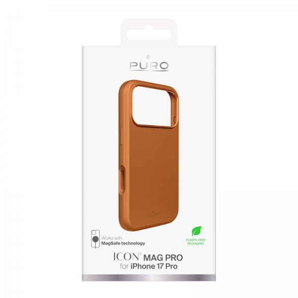 Puro iPhone 17 Pro Skal ICON Mag Pro Desert Sun